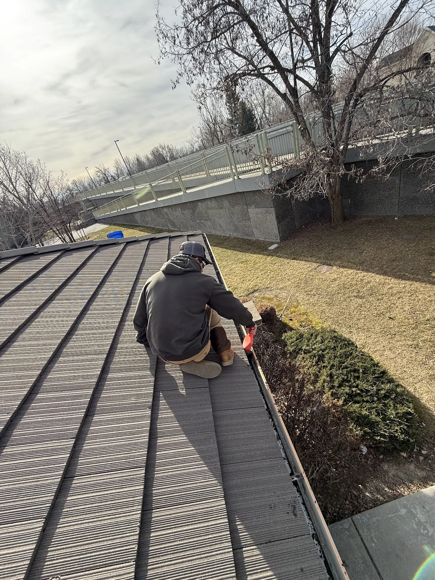 On-the-Job Cleaning