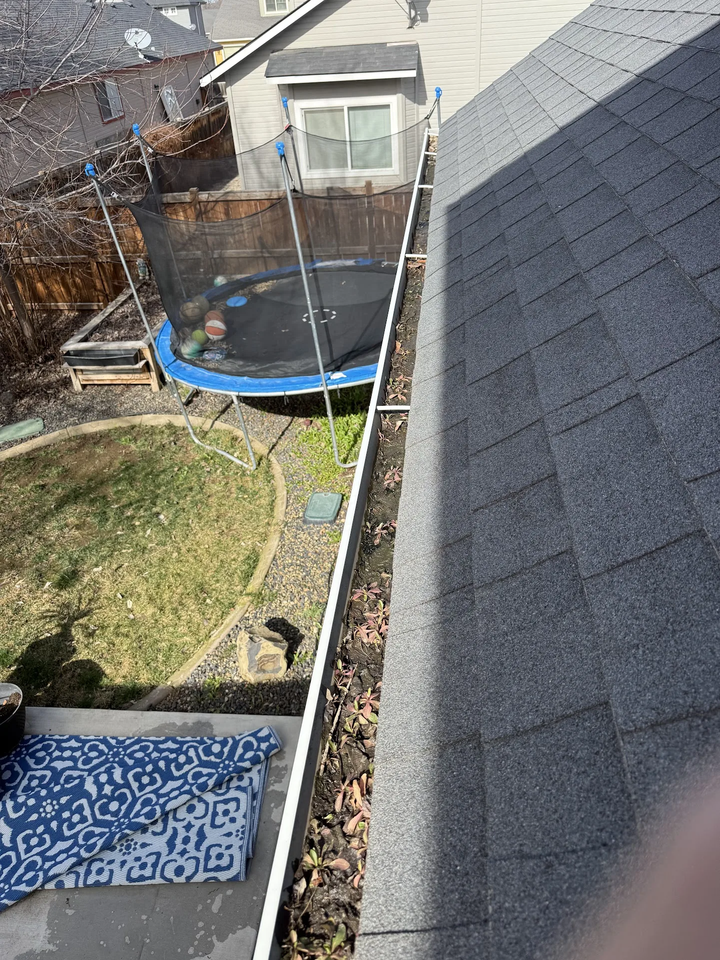 Planter Debris Removal