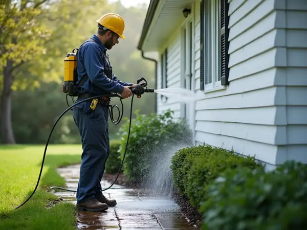 Downspout Flushing